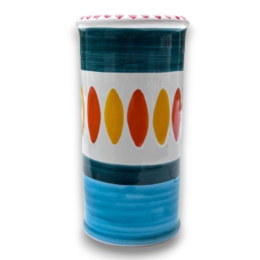 Portabicchieri artigianale Segesta ceramiche de simone Portabicchieri artigianale Segesta ceramiche de simone